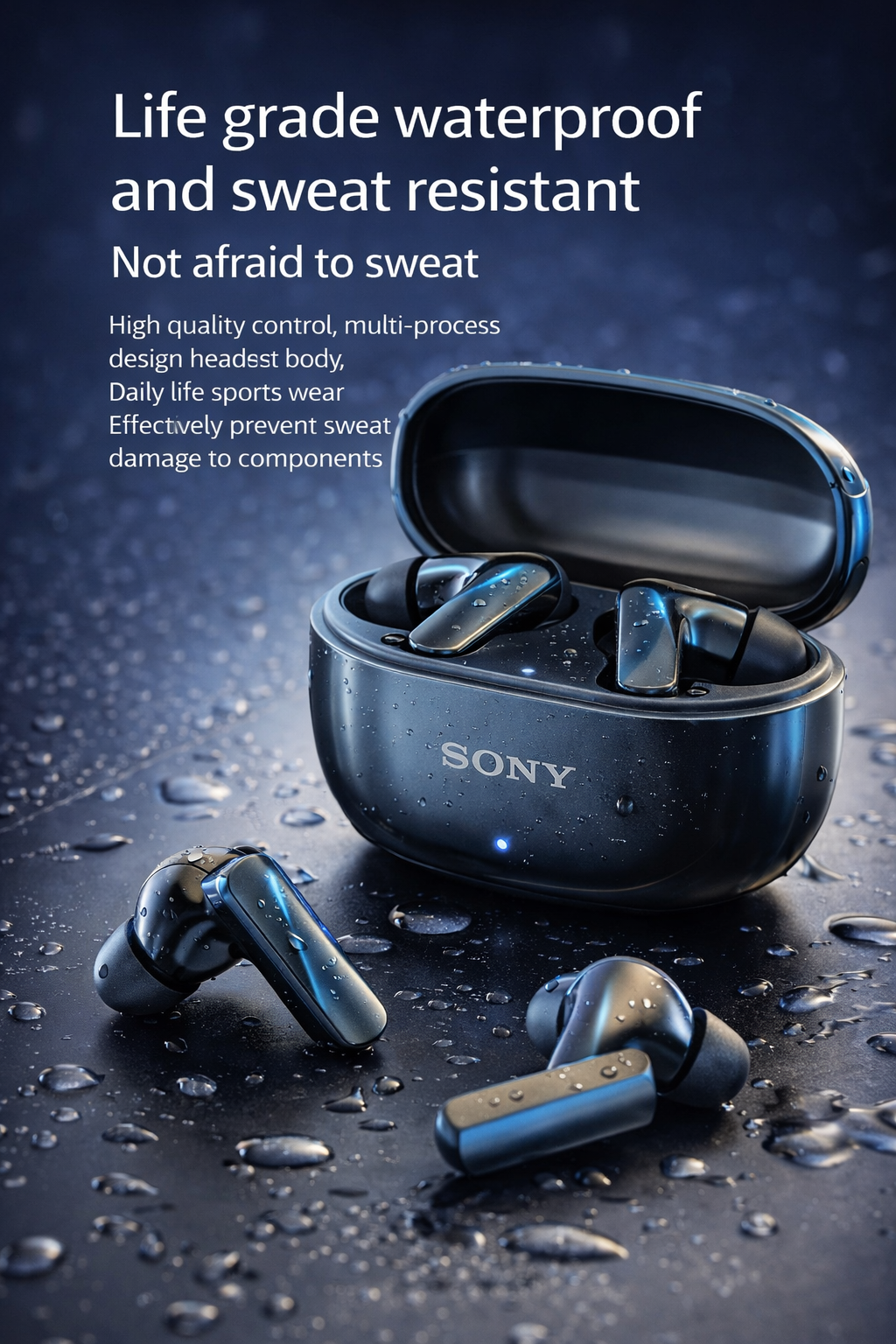 Sony Mate 50: Earbuds Deportivos con Micrófono y Reducción de Ruido